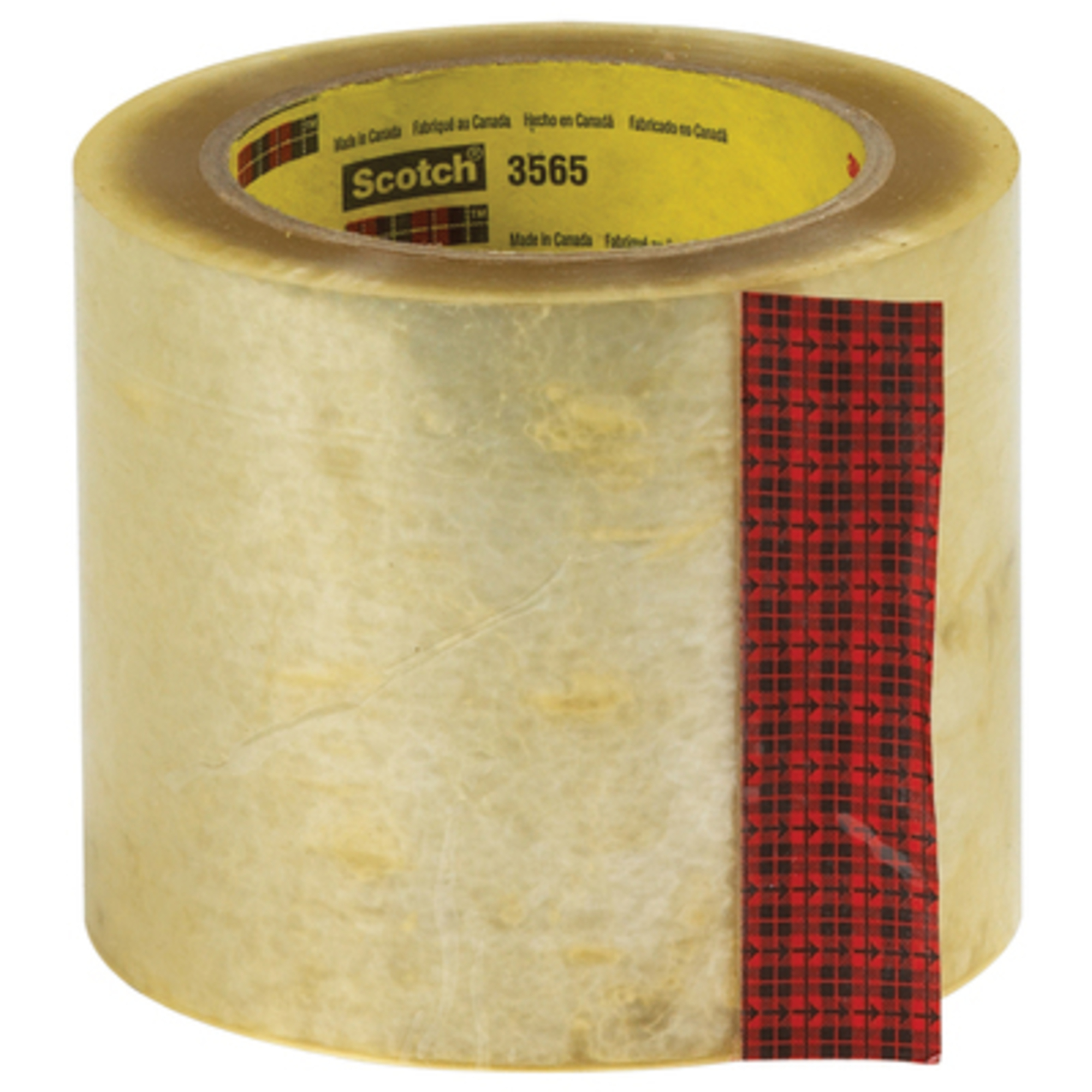 Scotch, 4in. x 110 yds. 3M Label Protection Tape 3565 18/CS, Model# T9943565